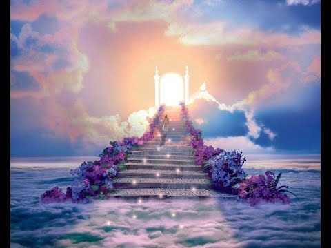 Stairway to Heaven Acrylic PAINTING - STEP BY STEP | Gateway to heaven pastel intermediate