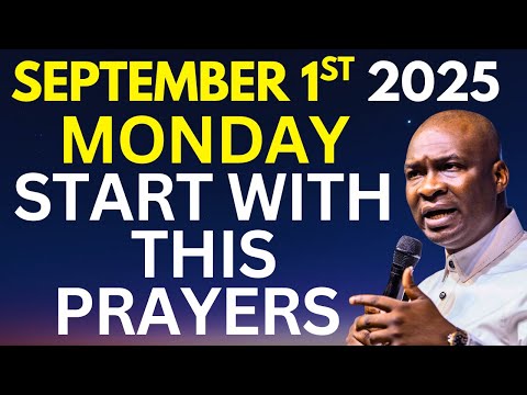 SEPTEMBER 2025 BED TIME MIDNIGHT PRAYER | Apostle Joshua Selman | Command This Month To Favor You