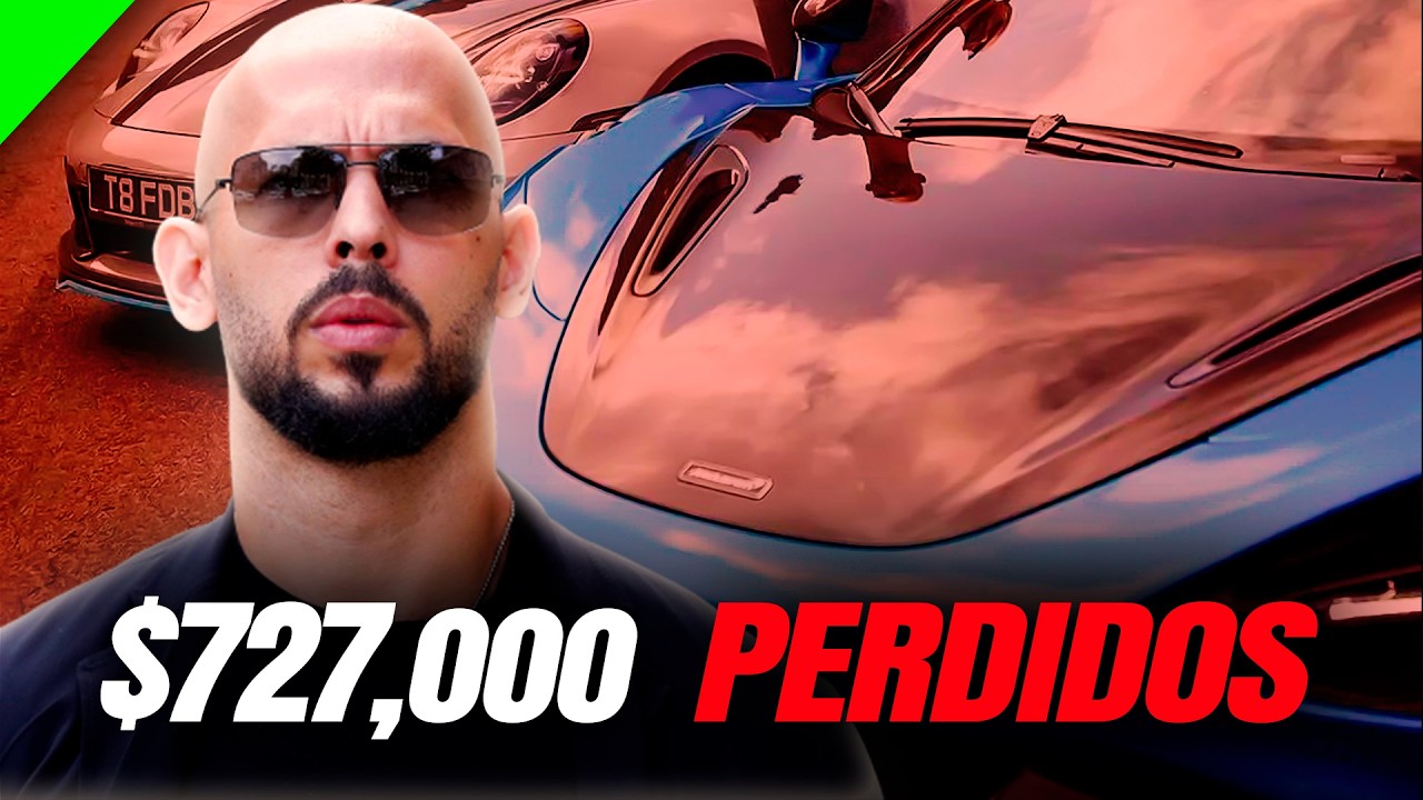 ANDREW TATE PIERDE $727,000 DOLARES EN TRADING