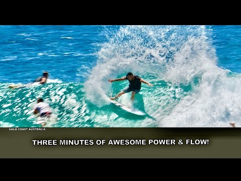 Three Minutes Of Awesome Power & Flow. Parko, Fanning & Co. A Surfing Master Class Session!