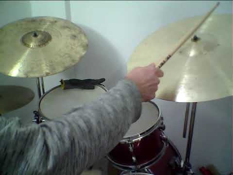 Two modified cymbals by MATTIA BOURGIS CYMBALS
