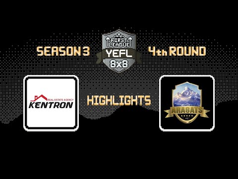 Highlights YEFL 8x8 «FIRST LEAGUE» - Kentron Real Estate 7:3 FC Aragats