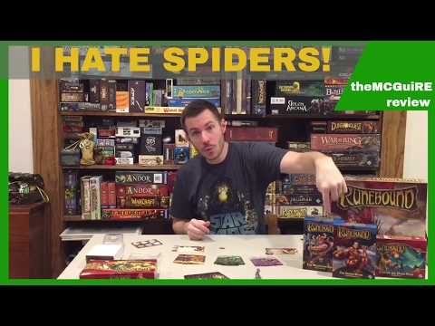 theMCGuiRE review looks at CAUGHT IN A WEB: Runebound Expansion