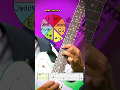 Open Chords 9🎸 TABs & lesson on my Patreon! #guitar #guitarlesson #guitarchords #guitartabs