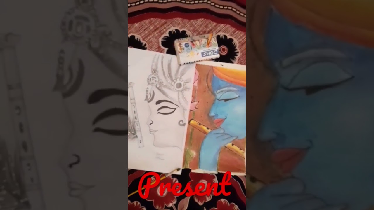 past , present, future , drawing #viral