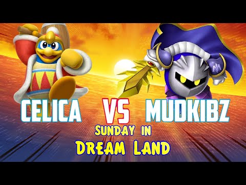 Celica (King Dedede) vs Mudkibz (Meta Knight) - Kirby Fighters 2 - Sunday in Dream Land #3