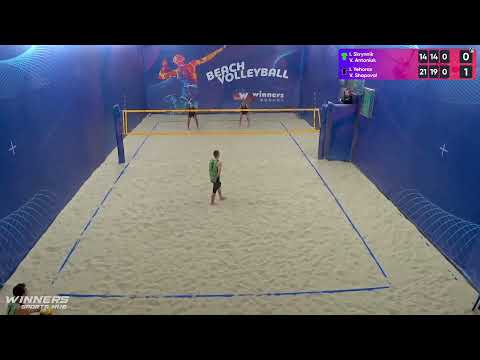 10:30 I. Skrynnik / V. Antoniuk - I. Yehorov / V. Shapoval 10.08.2022 | Winners Beach Volleyball