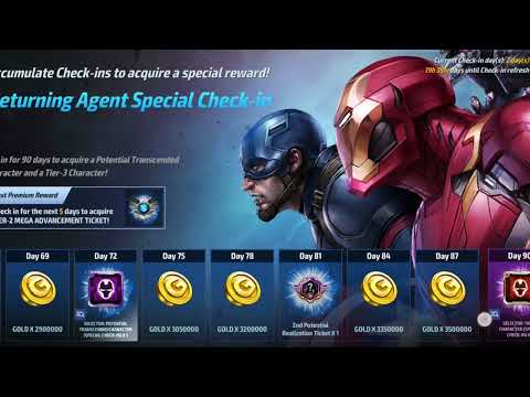 MARVEL FUTURE FIGHT Trick to Get two tier 3 selector and one tier 3 advance ticket