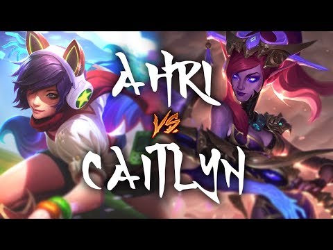 THE MOST CONFUSING LANE EVER!? - AHRI vs Caitlyn - League of Legends Commentary