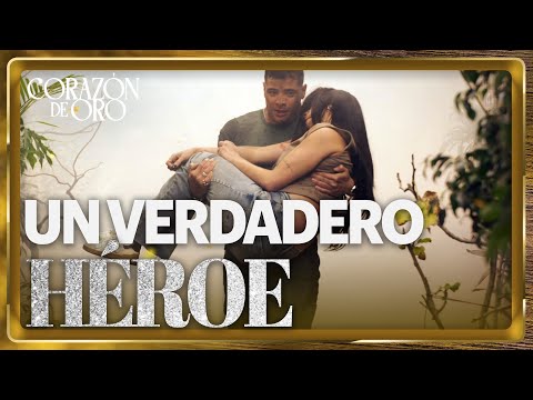 Leandro salva a Catalina de una muerte segura | Corazón de Oro 3/4 | Capítulo 2