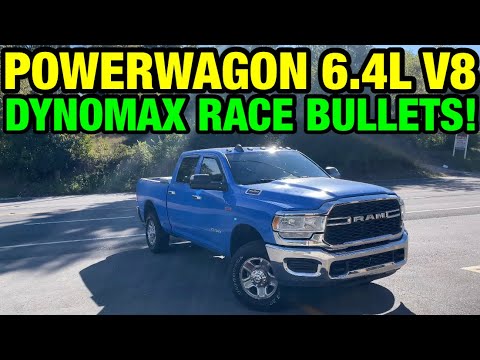 2021 RAM 3500 6.4L HEMI V8 w/ DYNOMAX RACE BULLETS!