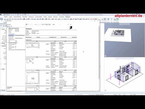 Logo im Report von Allplan