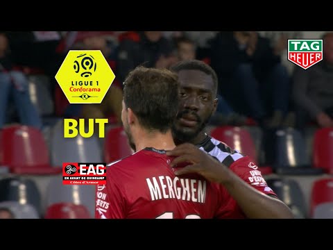 But Alexandre MENDY (35') / EA Guingamp - Nîmes Olympique (2-2)  (EAG-NIMES)/ 2018-19