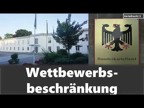 Wettbewerbsbeschränkung I Kartellrecht 6