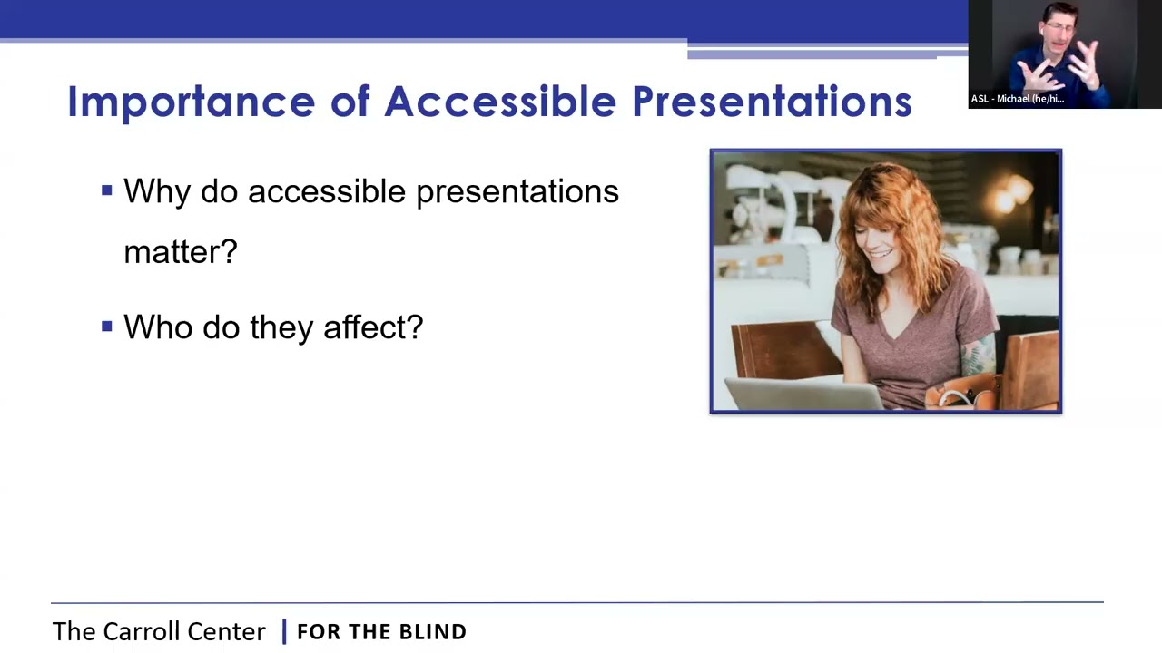 Accessibility Training Session 4: Creating Accessible PowerPoint Presentations