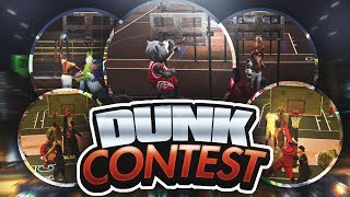TINY SLASHER FLYING TO DUNK ON TOWERING DEFENDERS! DUNK CONTEST WITH TEAM OF SLASHERS!