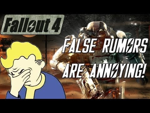 FALLOUT 4: My Issues With How Bethesda Handles Rumors