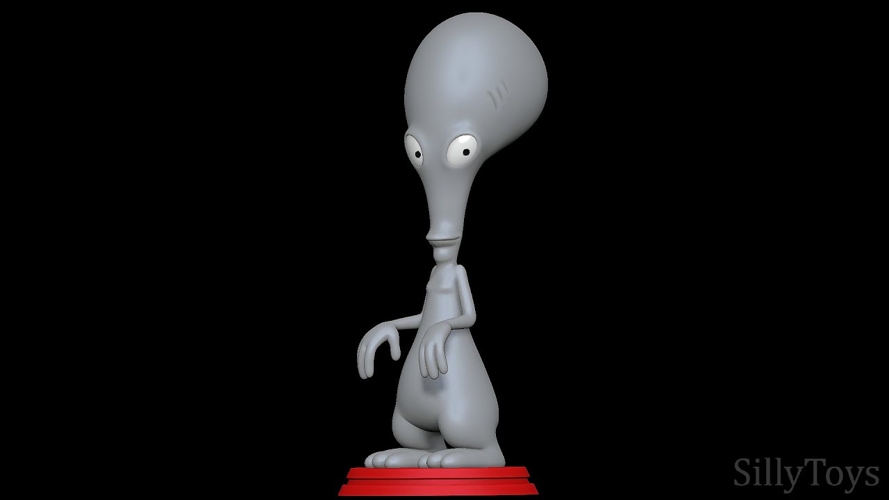 Roger - American Dad 3D Print Model