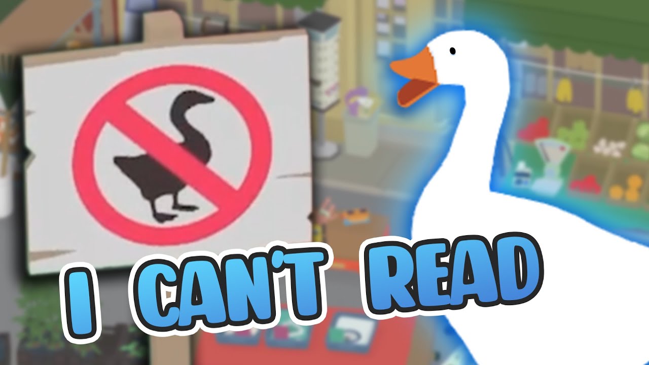 Annoying everyone in Untitled Goose Game