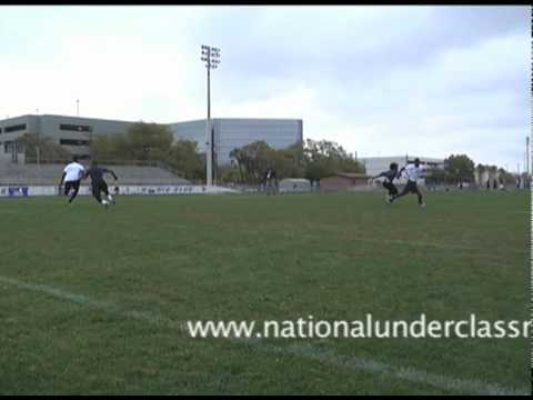 Devin Clarke-National Underclassmen Combine-Tampa Bay 2010-Junior WR and Leadership MVP