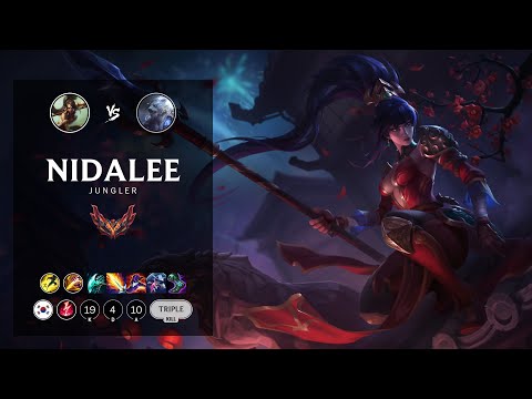 Nidalee Jungle vs Volibear - KR Grandmaster Patch 12.6