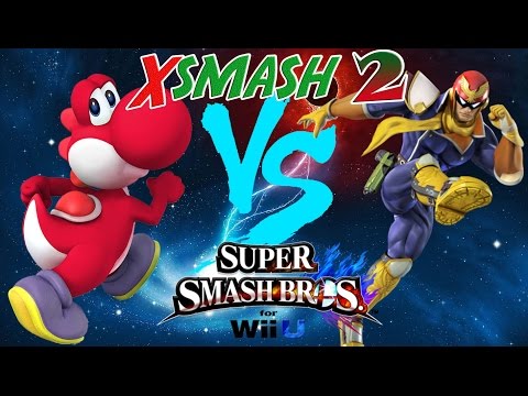 XSmash 2 - Raptor (Yoshi) vs Max Ketchum (Falcon)