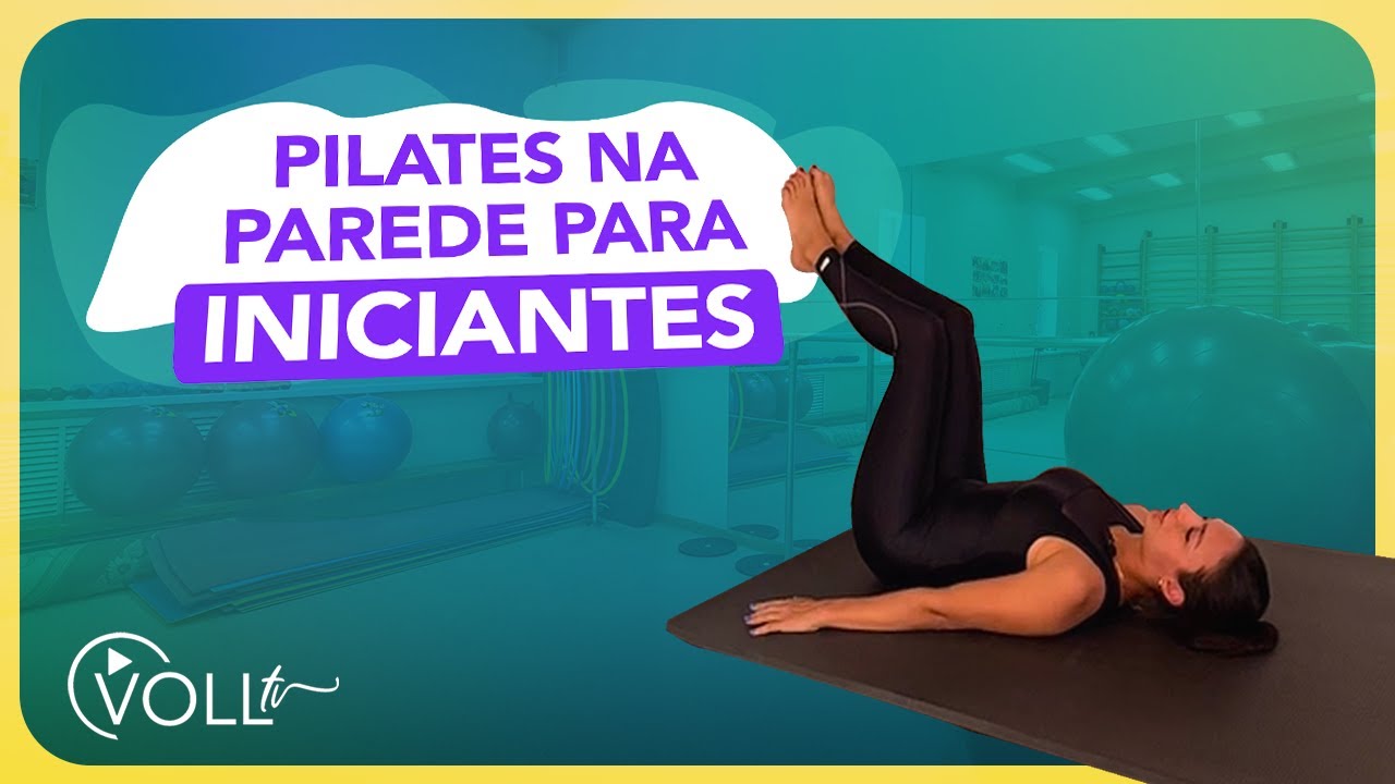10 exercícios de Pilates na parede - nível INICIANTE