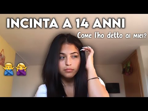 Mamma, papà...SONO INCINTA🤰🤯 [14 ANNI]