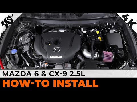 Mazda 6 & CX-9 2.5L [#69-6034TS] Air Intake Installation
