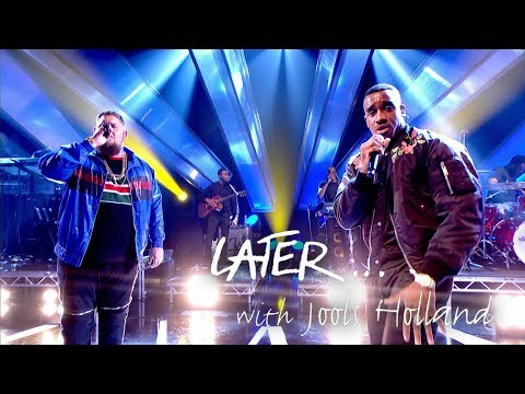 Bugzy Malone and Rag'n'Bone Man perform Run on Later... with Jools Holland