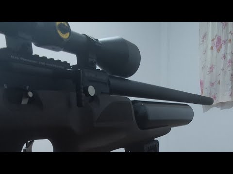 Shooting with a PCP crawler super jumbo gun