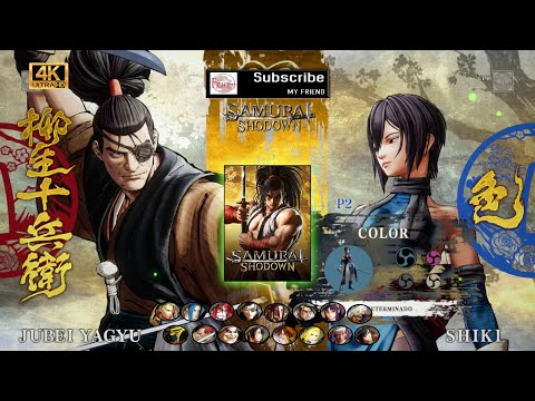 Today...Jubei Yagyu Vs Shiki In Amazing Combat [Samurai Shodown]