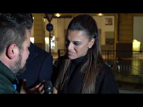 Sanremo 2025: Bianca Guaccero and Giovanni Pernice interview