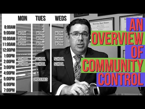 An Overview of Community Control