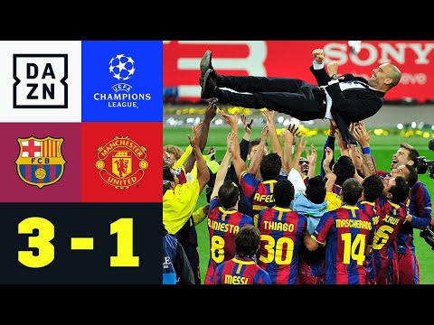 Guardiolas Barca fegt United vom Platz: Barcelona - Man United 3:1 | UEFA Champions League | DAZN