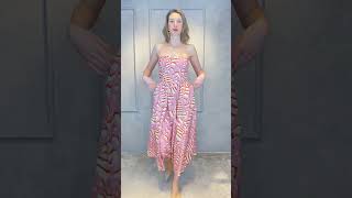 Vídeo Vestido Sem Alça Lez a Lez
