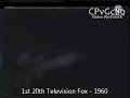 History Of 20th Century Fox Television Logo Slowed Down