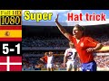 Spain 5-1 Denmark world cup 1986 | Full highlight | 1080p HD - Butragueño