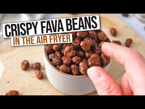 Crispy Air Fryer Fava Beans [Easy Recipe]