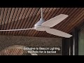 Lucci air - Ceiling fan POLIS IP55 + remote control