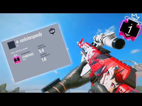 #1 BEST VECTOR GLARE CHAMPION *NO RECOIL* SETTINGS & SENSITIVITY - Rainbow Six Siege Champion