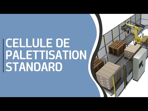 Robot palettiseur compact monoligne - EASYPAL® - Modulaire, flexible, empreinte au sol réduite_2