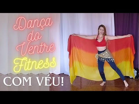 Dança do Ventre Fitness com Véu! 🔥🔥