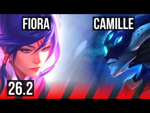 FIORA vs CAMILLE (TOP) | Phase Rush | NA Challenger | 26.2