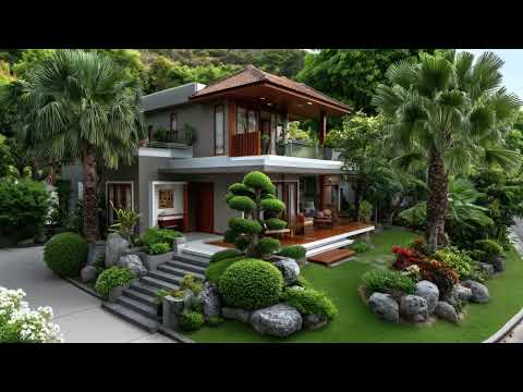 Small Modern Tropical House Design Ideas 2025 | Breathtaking Indoor-Outdoor Living With Tropical
