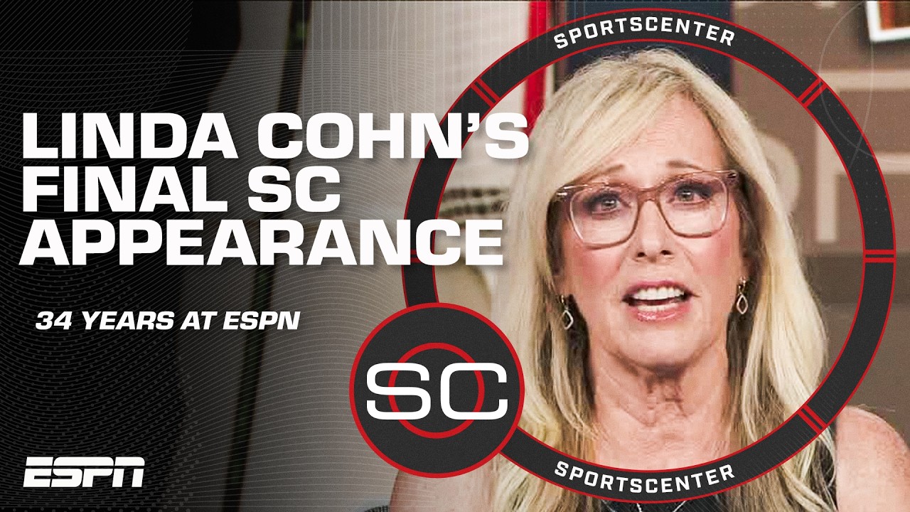 Linda Cohn says goodbye to SportsCenter after 34 years at ESPN 🙌