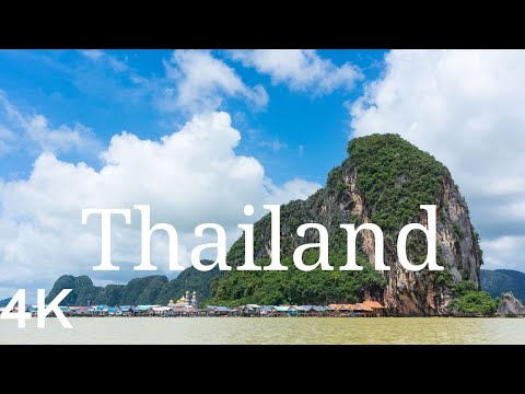 Thailand 4K - Scenic Relaxation Film with Calming Music