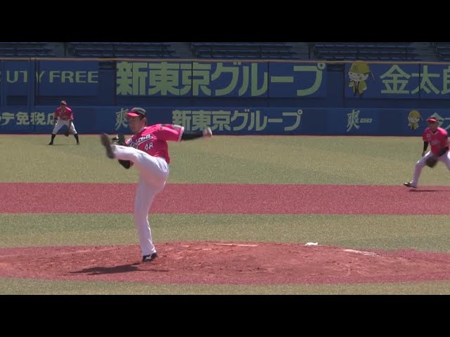 【ファーム】マリーンズ・中村稔が6回無失点の快投!! 2019/4/9 M-E(ファーム)