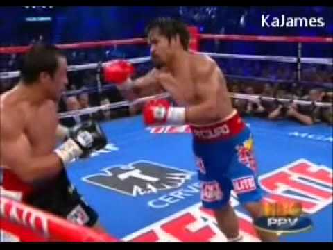 HBO's Jim Lampley is fascinated by Pacquiao's Footwork