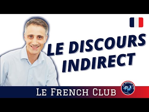 Le discours indirect en français